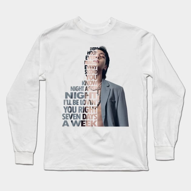 Jeon Jungkook Seven Long Sleeve T-Shirt by WacalacaW